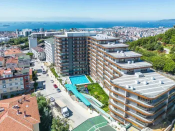 Contemporary Pendik apartments with top facilities within
